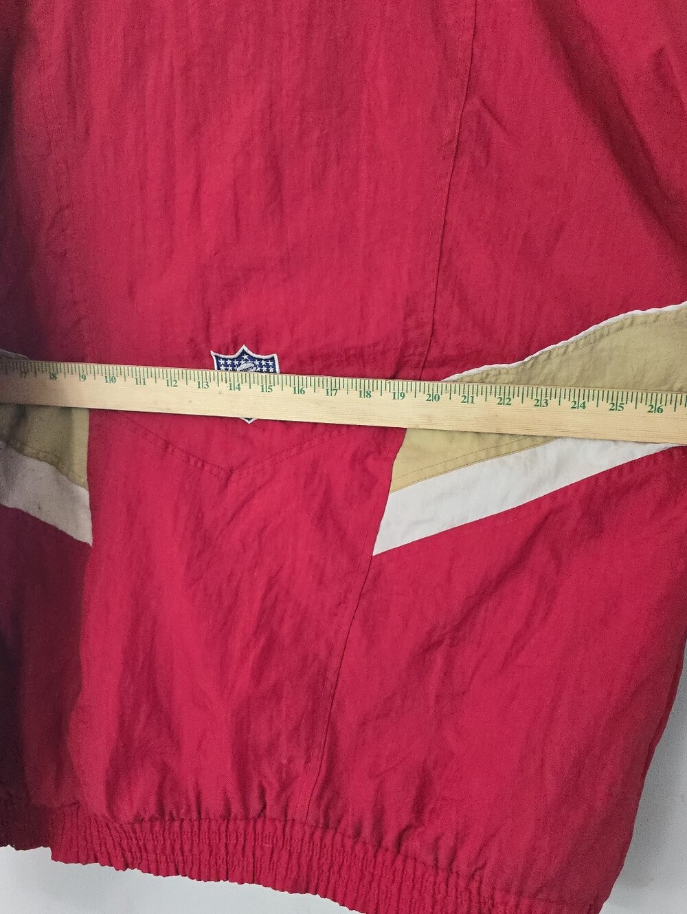 San Francisco 49ers Vintage 90s Starter Zip Up Jacket Hooded XL NFL Pro Line *re - Picture 13 of 16